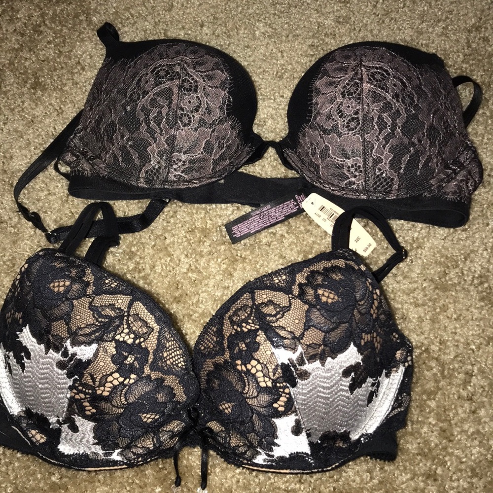 VS push-up bras size 32C!